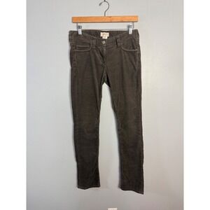 Etoile Isabel Marant brown Corduroy Pants Womens Size 1 Stretch Cotton